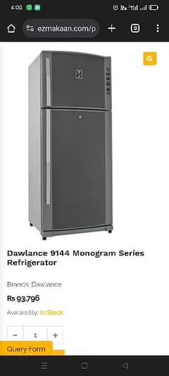 Dawlance fridge used 5 years