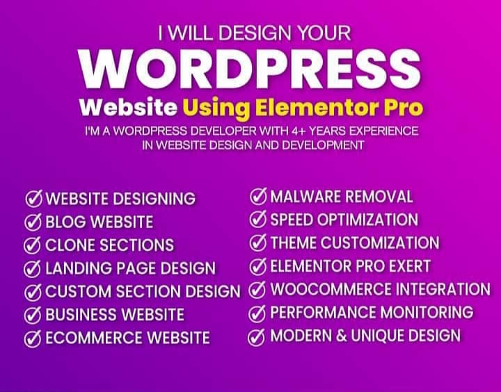 I will do wordpress website development, responsive website redesign 0