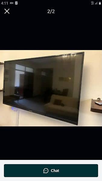 Samsung LED TV 40" model # ua40j5100ar  orgnal samsung simple but jenv 1