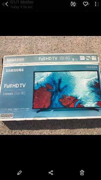 Samsung LED TV 40" model # ua40j5100ar  orgnal samsung simple but jenv 4