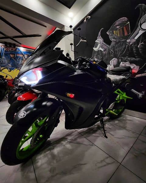 Yamaha R3 250cc heavy bike 1