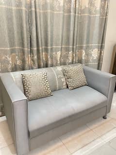 7 seater sofa set & curtains separately for 10000