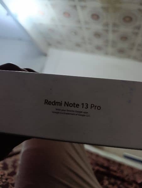 redmi note 13 pro 12/512 GB varient black colour 10by10 condition. 0