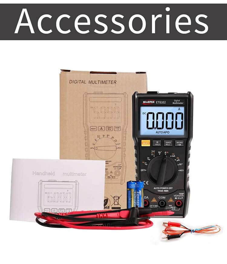 Multimeters and Clamp Meters for electric measurement solar Rs 2600 4