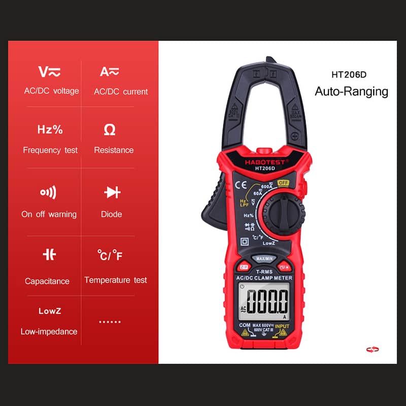Multimeters and Clamp Meters for electric measurement solar Rs 2600 7