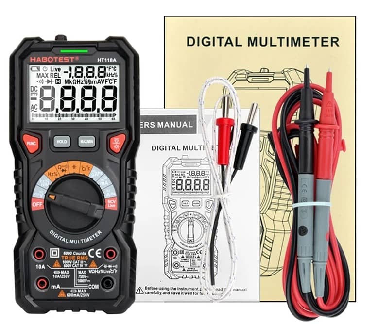 Multimeters and Clamp Meters for electric measurement solar Rs 2600 13