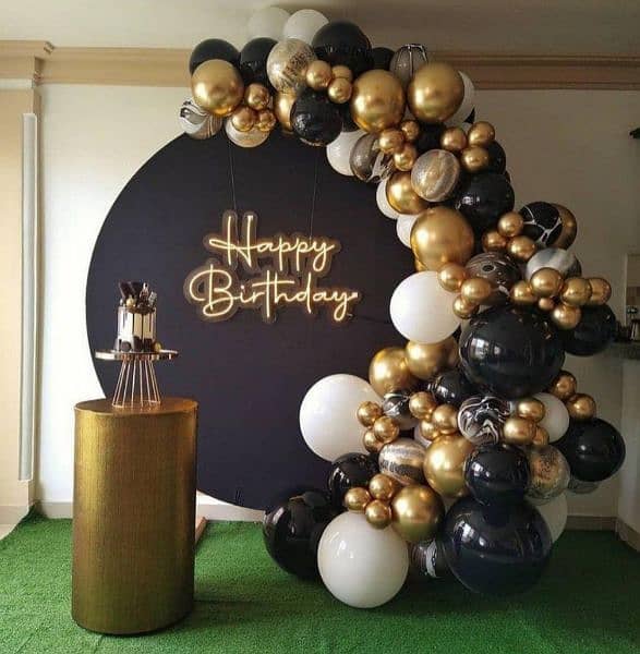Birthday Party Planner Birthday Decoration Birthday Organiser Balloons 7