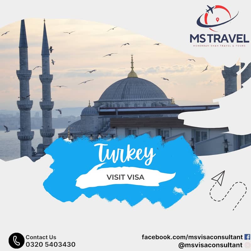 Turkey visit Qatar Visa ,Malaysia , thailand Dubai , spain Schengen 7