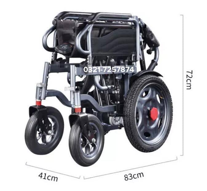 Electric wheel chair / wheel chair for sale in lahore / exo black 2
