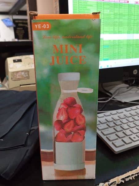 Mini juicer rechargeable 2