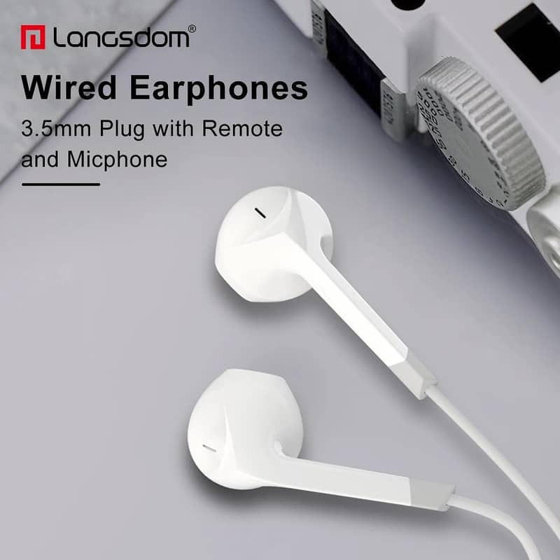 Langsdom V6 Hands Free Earbuds Earphones 3