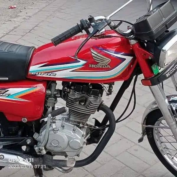 Honda 125 2016 model lahore number 2