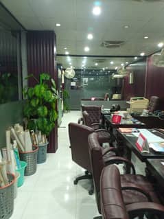 Furnished Office Available For Rent 500 sqft Haroon Royal City, Gulistan-e-Jouhar Block 17 1 lac 25 Thousand Rent