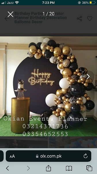 Birthday Event Planner Birthday Decorater Birthday party Decorations 4