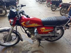 Honda 125 model 2021 2 owner Karachi number 03303718656 0