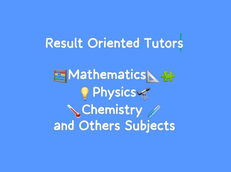 Results Oriented Tutor's 1