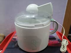 Philips ice cream maker along with cooler disc