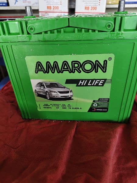 Amaron imported car battery 6 months warranty 2