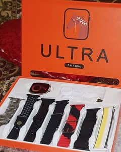 ULTRA Smart Watch 7 in 1 (7 Strips) Latest Watch With NewFeatures