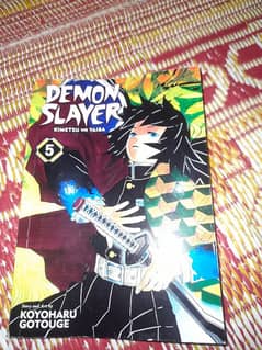 demon slayer vol 5 manga (comic) brand new