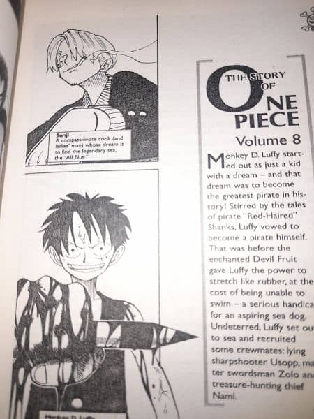 one piece volume 8 brand new manga (comic) 2