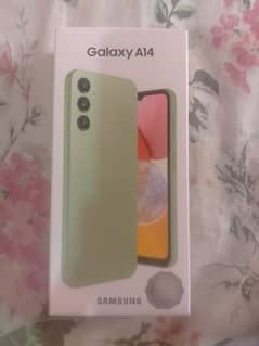 Samsung a14 Only box open