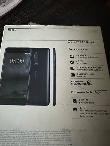 Nokia  5 pta approved with box 2