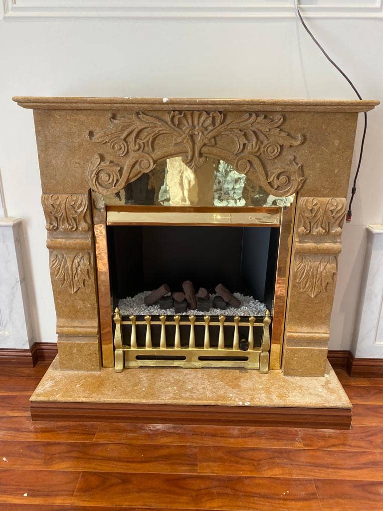 Electric /gas fire places/marble fire place/fireplace 03006632726 call 10