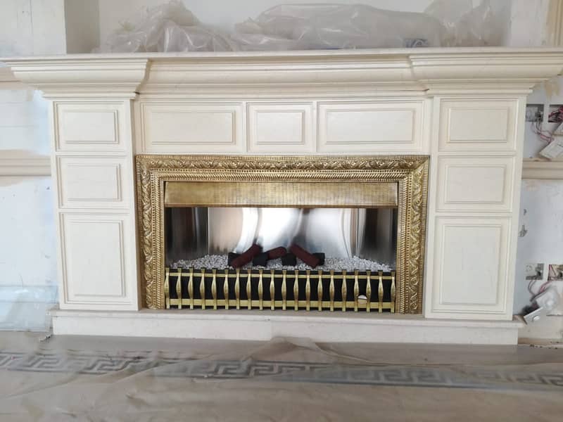 Electric /gas fire places/marble fire place/fireplace 03006632726 call 1
