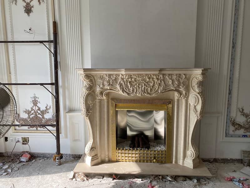 Electric /gas fire places/marble fire place/fireplace 03006632726 call 6