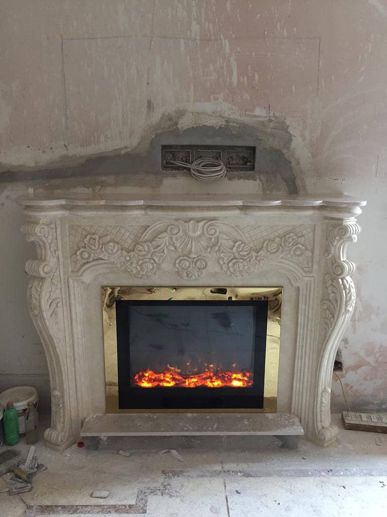 Electric /gas fire places/marble fire place/fireplace 03006632726 call 14