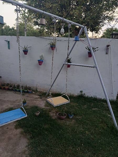 Full size outdoor swing for Lawn or home 3