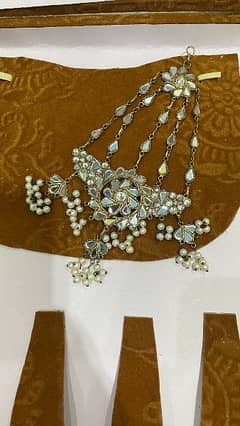 Bridal Jewelry Kundan set 7 pieces