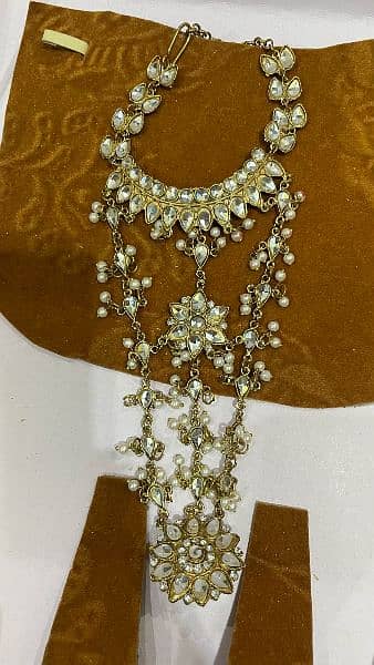 Bridal Jewelry Kundan set 7 pieces 3