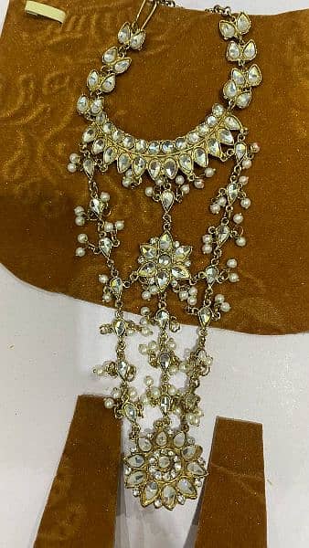 Bridal Jewelry Kundan set 7 pieces 6