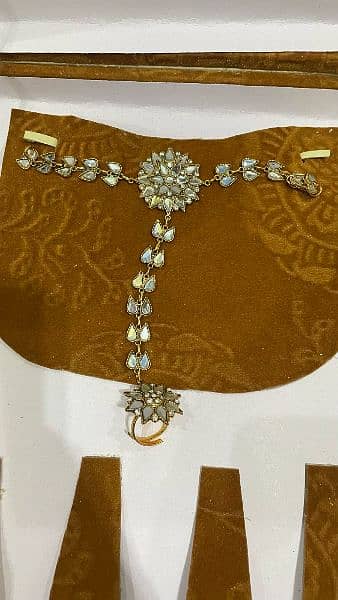 Bridal Jewelry Kundan set 7 pieces 7