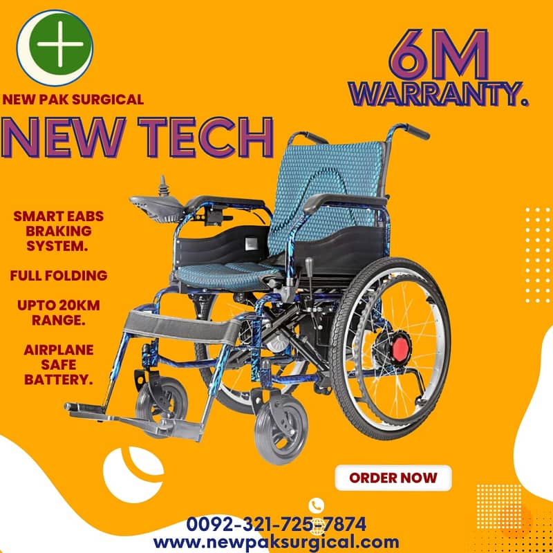 Electric wheel chair / patient wheel chair / imported wheel chair 1