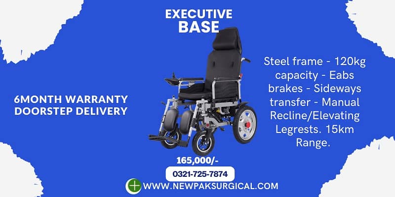 Electric wheel chair / patient wheel chair / imported wheel chair 15