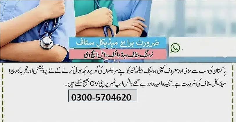 Required Male and Female Patient Attendants 0