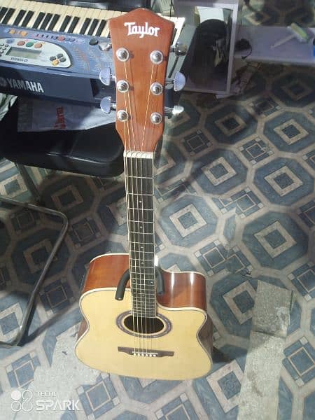 Tayler Semi Acoustic Guitar cut shape 2