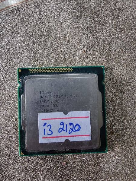 processor Intel core i3 (2120) 0