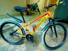 large size, yellow & black color, 3 front gear , 7 back gear