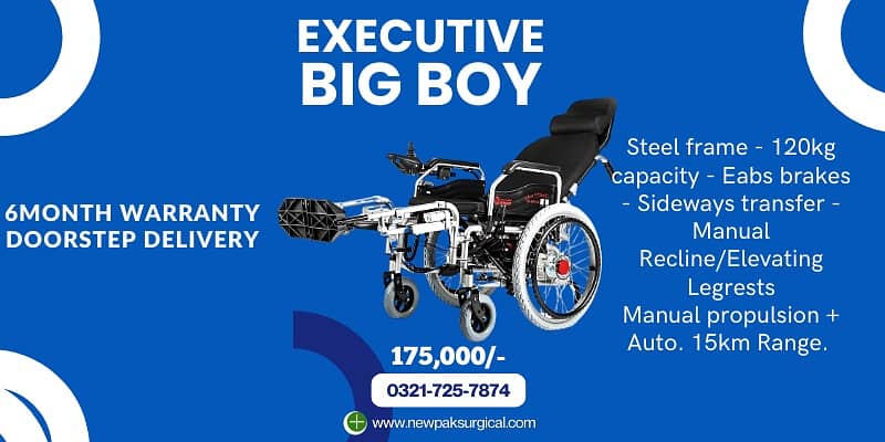 executive big boy wheel chair / wheel chair for sale / patient wheel 0