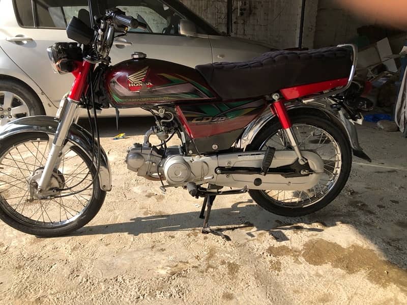 HONDA CD70 2022 urgent salehi bike 4