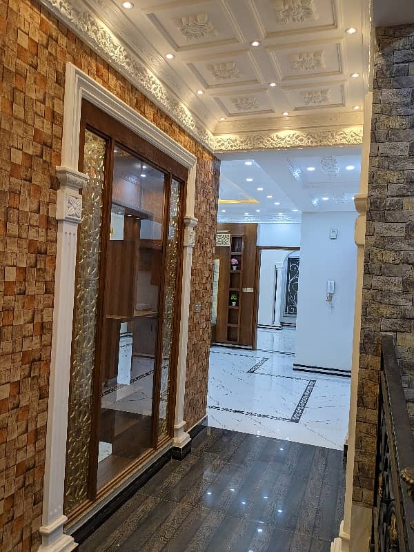 12 Marla Facing Park Brand New Luxury Vip Latest Spanish Style Triple Storey House Available For Sale In Johar town Lahore 2