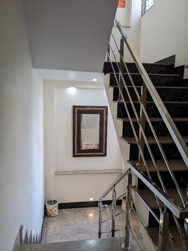 12 Marla brand new luxery with 3 beds attached bathrooms modern stylish leatest Accomodation well upper portion available for Rent with original pics by fast property services real estate and builders lahore 14