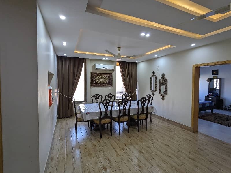 12 Marla brand new luxery with 3 beds attached bathrooms modern stylish leatest Accomodation well upper portion available for Rent with original pics by fast property services real estate and builders lahore 24