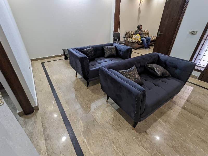 5 Marla Sami furnished house double storey vip available for rent in johertown lahore hot location by fast property services real estate and builders lahore. with original pics 9