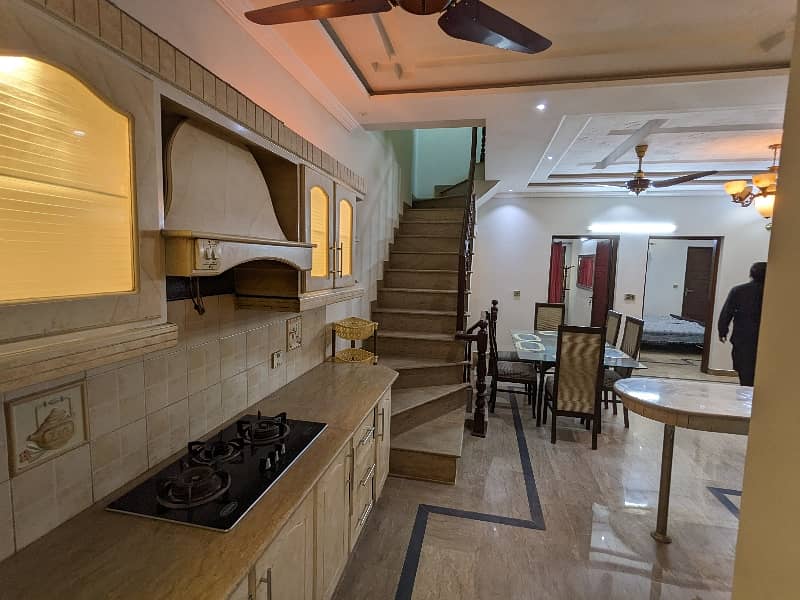 5 Marla Sami furnished house double storey vip available for rent in johertown lahore hot location by fast property services real estate and builders lahore. with original pics 16