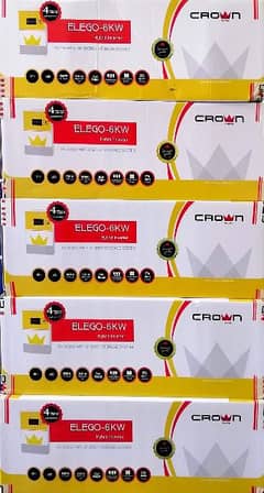Crown  elego 6kw pv7000 Box pack